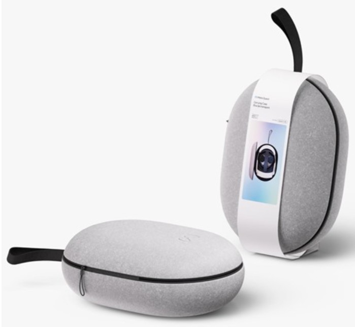 Meta Quest Carrying Case — Works with Meta Quest 3/3S — Premium Style and Protection — Fits Quest 3/3S, Touch Plus Controller, Headstrap, Active Straps, Charging Cable and Adapter