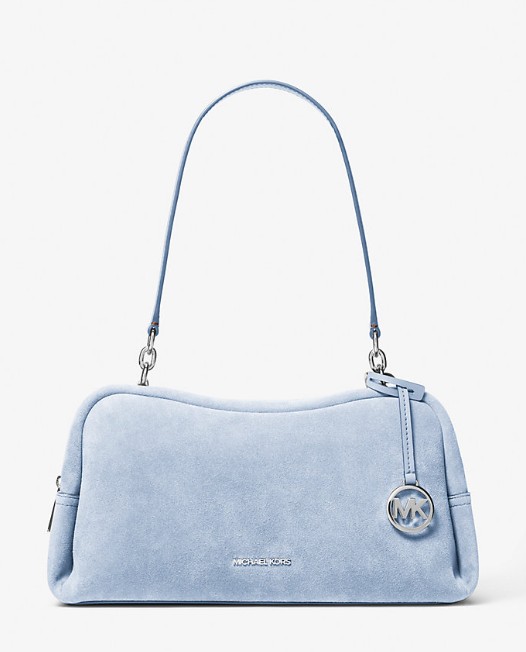 Cecily Medium Suede Shoulder Bag