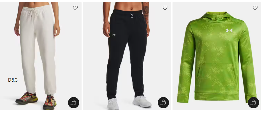 Under Armour UASTACKING CODES! Includes shoes too