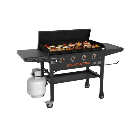 Blackstone Original 4-Burner 36″ Outdoor Griddle with Hard Cover