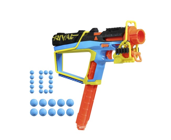 Nerf Rival Mirage XXIV-800 Blaster, 10 Nerf Rival Accu-Rounds, 8 Round External Magazine