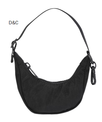 Weekend Academy Girls Mini Bag Keychain, Black