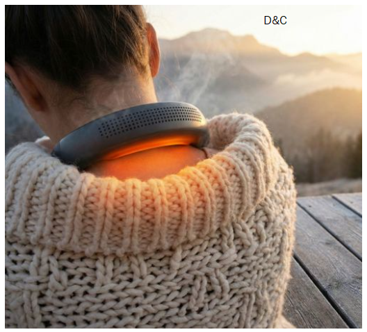 Sharper Image Cordless Cool and Heat Neckwear Device