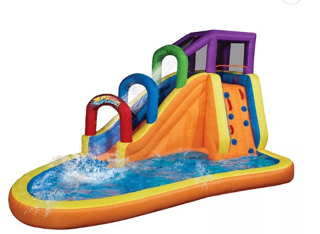 Banzai Speed Slide Water Park Outdoor Toy