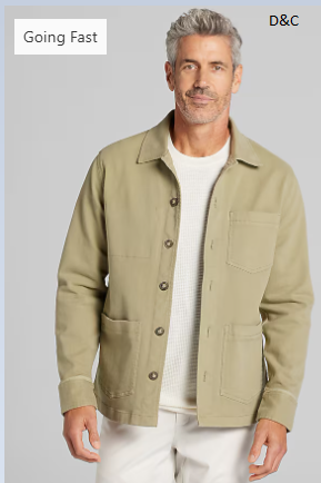 Comfort Stretch Twill Chore Jacket