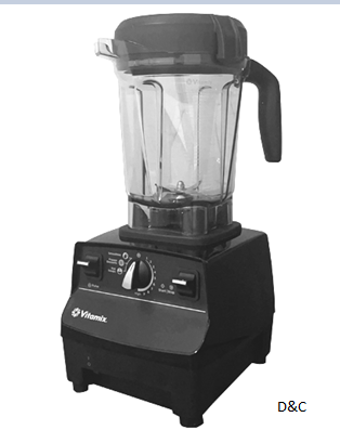 Vitamix 6500, Professional-Grade Blender with 3 Presets, 2.2 HP motor, 64oz low profile container