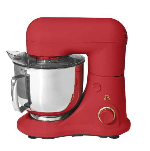 Beautiful 5.3 QT Stand Mixer, Tomato Red