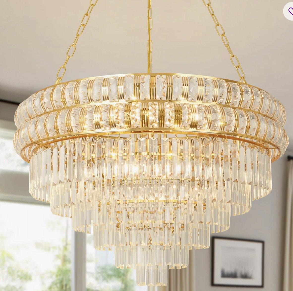 Karelyn 11 – Light Tiered Chandelier