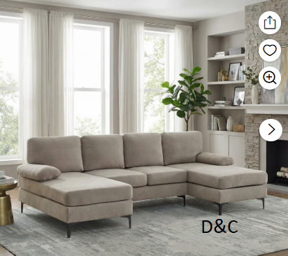 Jopath U-Shaped Sectional Sofa