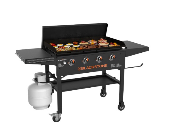 Blackstone Original 4-Burner 36″ Outdoor Griddle with Hard Cover