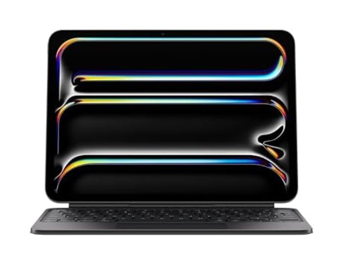 (NEW) Apple iPad Magic Keyboard Case for iPad Pro 11-inch (M4), Great Typing Experience, Built-in Trackpad, Function Row, US English – Black
