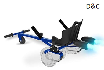 Hover-1 Falcon-1 Buggy Hoverboard Attachment Turbo LED Lights