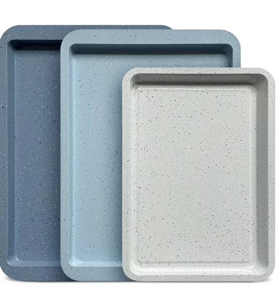 3 Piece Ceramic Nonstick Cookie Sheet Set