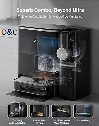 (NEW!) ECOVACS DEEBOT X2 Combo Robot Vacuum and Mop