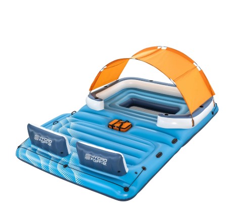 Hydro Force 12’9″ x 8’8″ x 2’4″ Tropical Breeze 6-Person Inflatable Party Island