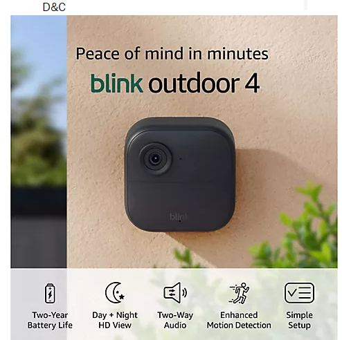 Blink Outdoor 4th Generation Security Camera 2pk