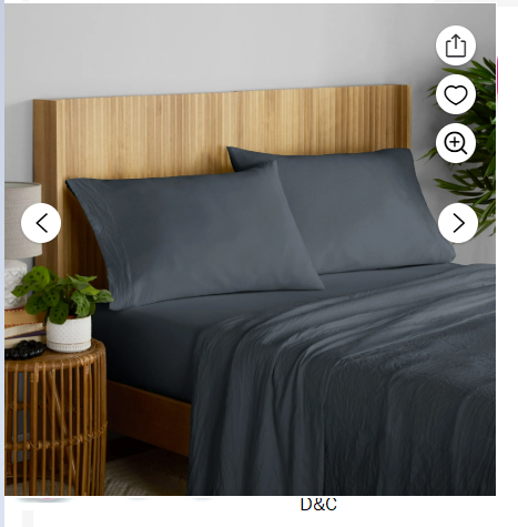 4 Piece Sheet Sets as low as $13 Shipped!! Full-King