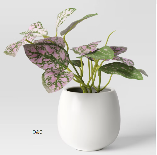 6″ Mini Tabletop Polka Dot Artificial Plant – Threshold™