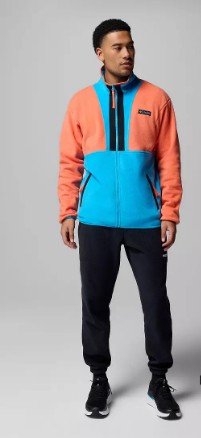 Columbia Men’s Backbowl Full Zip Fleece Jacket