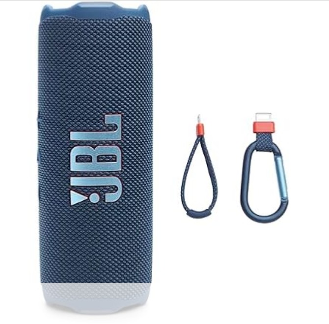 (NEW) JBL Flip 7 Portable Waterproof & Drop-Proof Speaker – Bold Pro Sound with AI Sound Boost, 16Hrs of Playtime, and PushLock System with Interchangeable Accessories