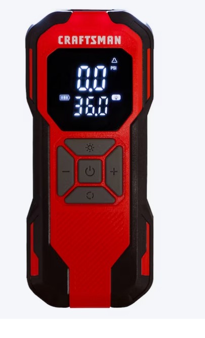 CRAFTSMAN Portable 12-volt Air Inflator (Power Source: Battery )
