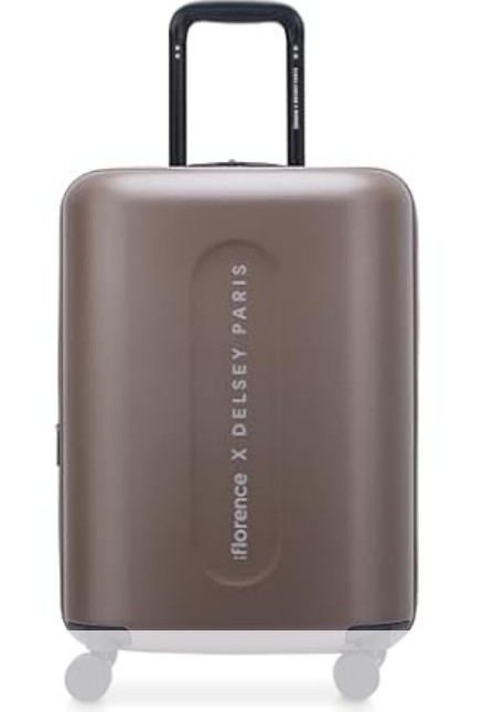 florence by mills Catch Flights Hardside Expandable Luggage with Spinner Wheels Chesnut