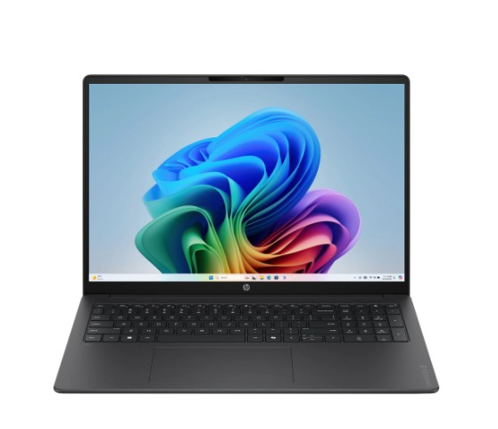 HP OmniBook 3 16 inch Next Gen AI PC 2K IPS Display Windows Snapdragon X 16GB 512GB SSD Mica Silver