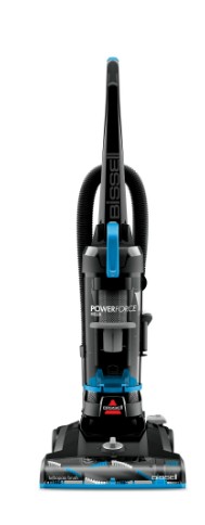 BISSELL PowerForce Helix, Bagless, Upright Vacuum, Pet Friendly, Scatter-Free Technology, Helix Dirt Separation System, Lightweight, 3313, Blue & Black