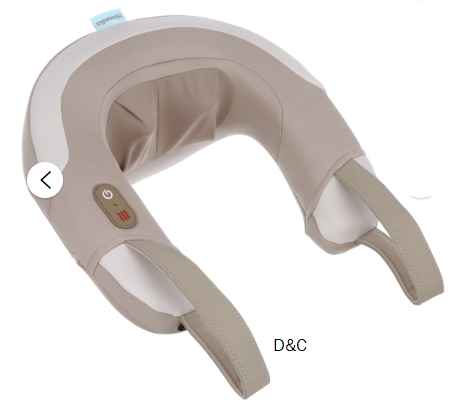 Homedics Shiatsu Rechargeable Neck Massager with Heat