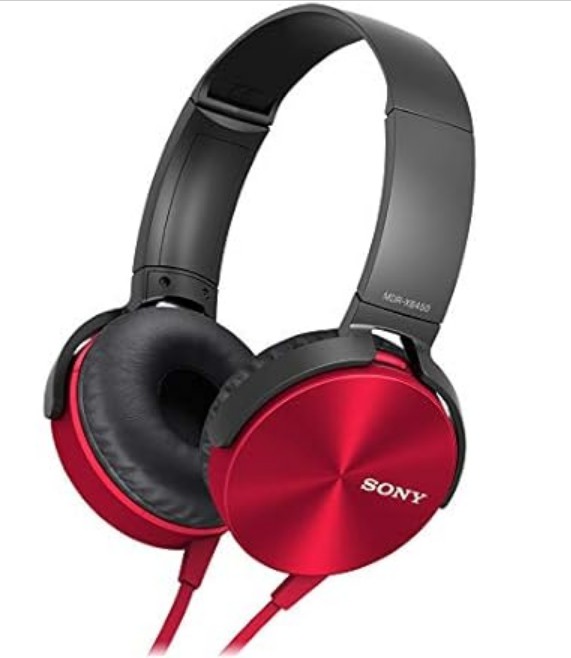 (NEW) Sony MDR-XB450AP Extra Bass Wired Headphones