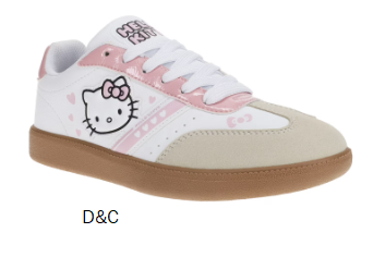 Hello Kitty® by Sanrio® Women’s Casual T-Toe Sneakers