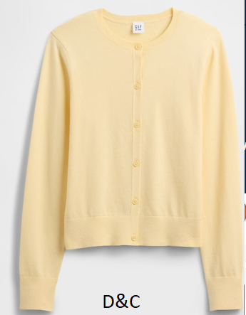 Kids Crewneck Cardigan