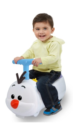 Kiddieland Disney Frozen Olaf Ride On with Lights and Sounds
