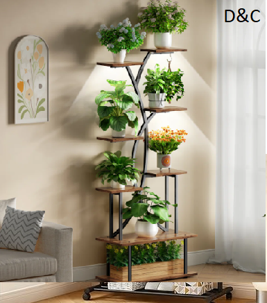 67.32” Plant Stand with Grow Lights