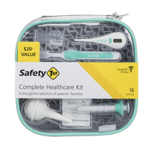 Safety 1st Complete Healthcare Kit, Pyramids Aqua, Infant