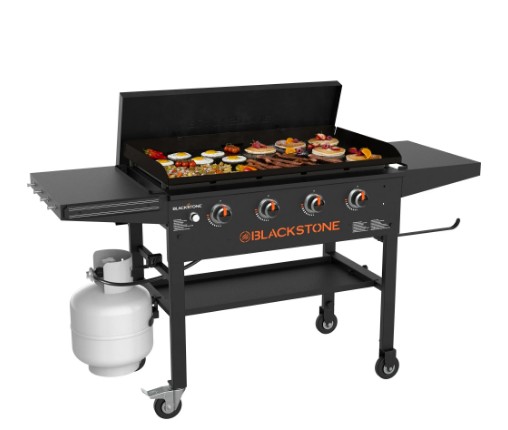 Blackstone Original 4-Burner 36″ Outdoor Griddle with Hard Cover