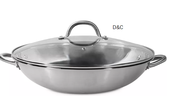 Stainless Steel 6.5-Qt. Multipurpose Pan with Glass Lid