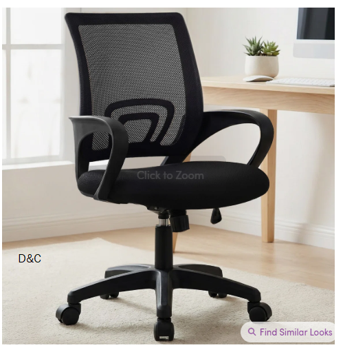Nedrah Ergonomic Mesh Commercial Use Office Task Chair
