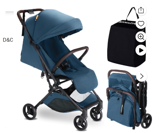 Mamazing Baby Stroller Ultra Air Lightweight Foldable Carbon Fiber Travel Stroller Toddler Infant