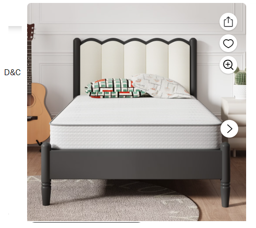 Avenco CozyNest 6″ Twin Size Medium Supportive Innerspring Mattress