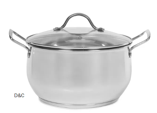 Stainless Steel 5.5 Quart Casserole