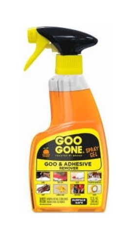 (6 pack) Goo Gone Sticky Adhesive Remover, Spray Gel, Orange Citrus Scent, 12 Fl Oz.