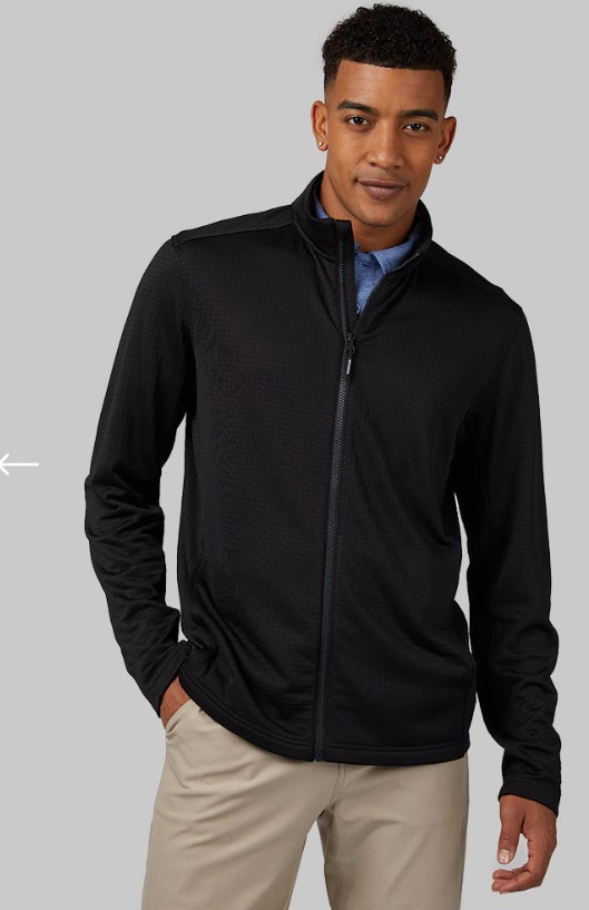 MEN’S GRID TECH FULL-ZIP
