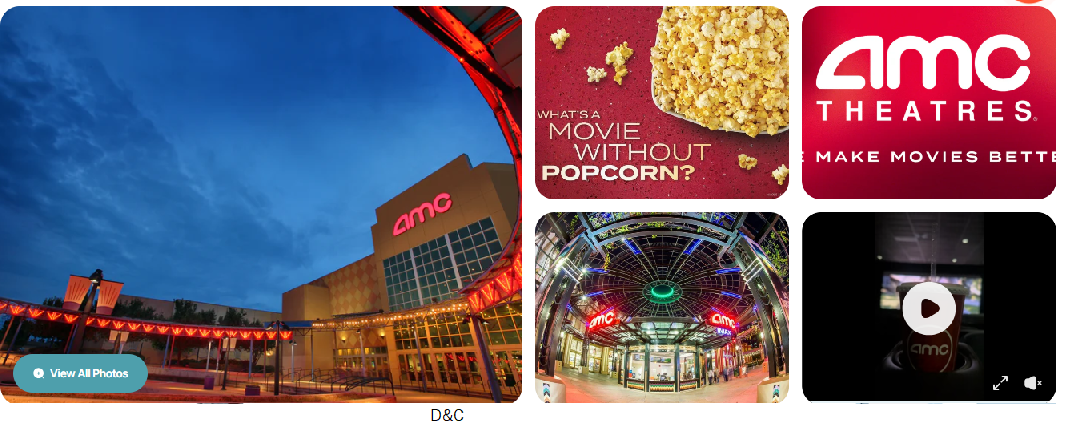AMC Theatres Movie Experience with fountain drinks & popcorn for 2
