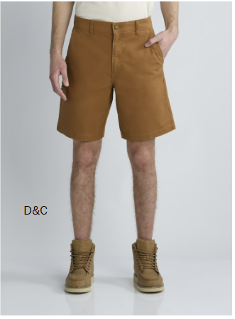 Brahma Men’s Canvas Shorts, Sizes 32-44