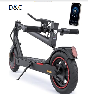 Electric Scooters – Electric Scooter Adults, 500W Motor, 18 MPH Top Speed, 8.5” Tires, 21 Miles, Long Range Electric Scooter for Adults and Teens