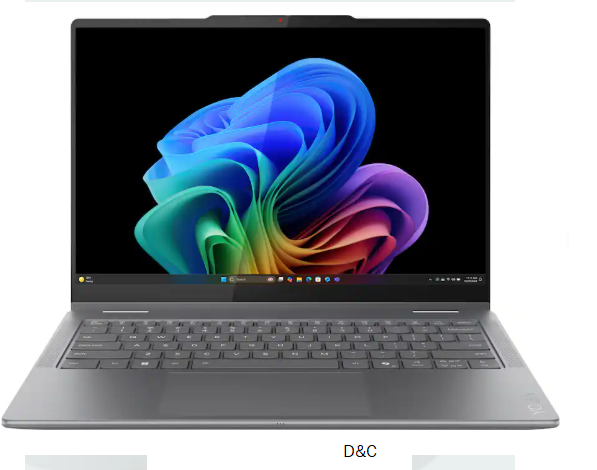 Lenovo – Yoga 7i 2-in-1 – Copilot+ PC – 14″ 2K OLED Touchscreen Laptop – Intel Core Ultra 5 226V 2024 – 16GB Memory – 512GB SSD – Luna Grey – Open Box – Good