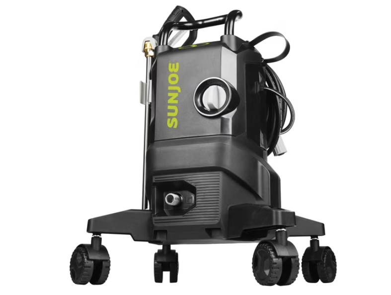 Sun Joe Electric Pressure Washer W/ Wheels | Accessory Kit | 14.9-Amp | 2200 Rated PSI | 1.1 Rated GPM