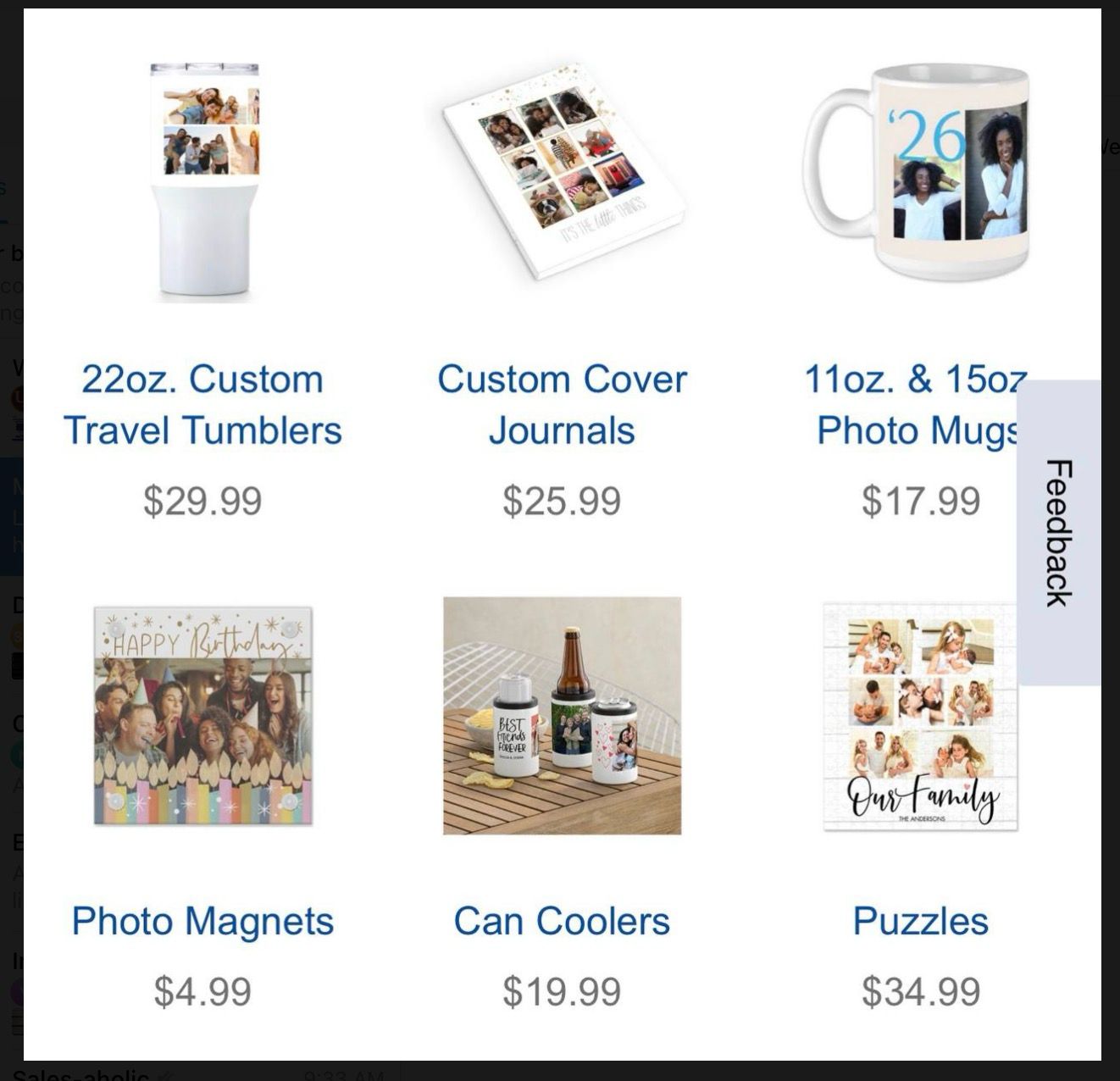 CVS Photo Gifts – 50% off (use code APRIL50)