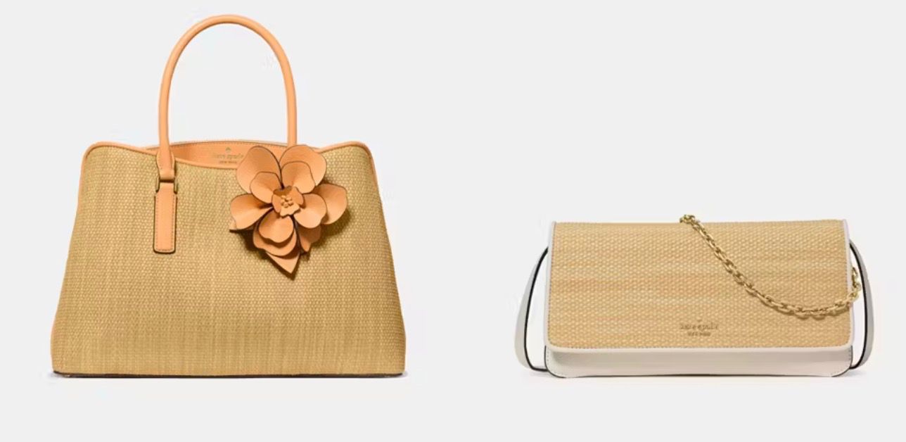 Kate Spade Straw Satchel from Kate Spade Outlet